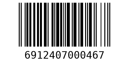 Штрихкод 6912407000467
