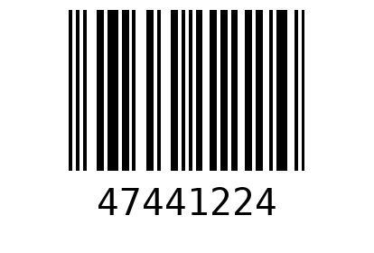 Штрихкод 47441224