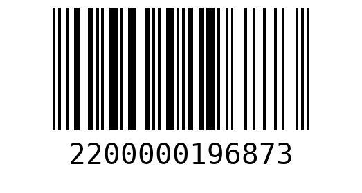 Штрихкод 2200000196873