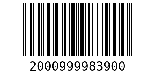 Штрихкод 2000999983900
