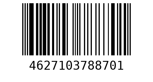 Штрихкод 4627103788701