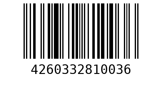 Штрихкод 4260332810036