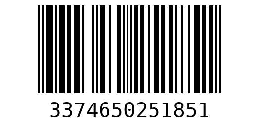Штрихкод 3374650251851