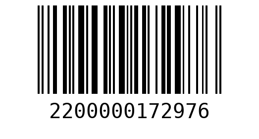 Штрихкод 2200000172976