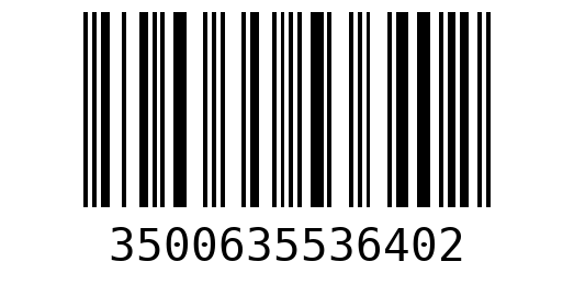 Штрихкод 3500635536402