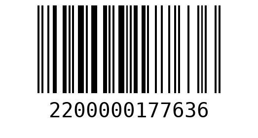 Штрихкод 2200000177636