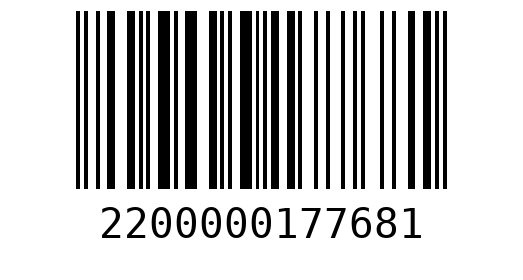 Штрихкод 2200000177681