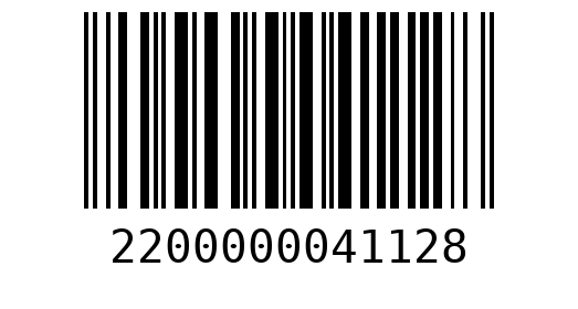 Штрихкод 2200000041128