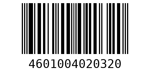 Штрихкод 4601004020320