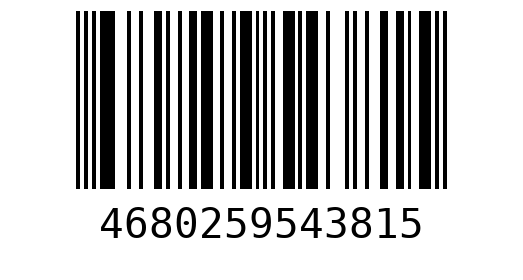 Штрихкод 4680259543815