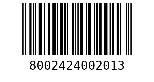 Штрихкод 8002424002013