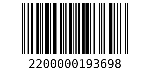 Штрихкод 2200000193698