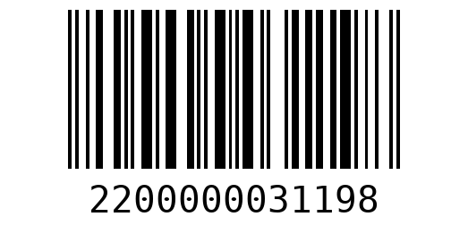 Штрихкод 2200000031198