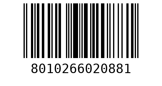Штрихкод 8010266020881