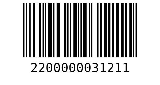 Штрихкод 2200000031211