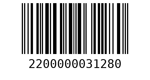 Штрихкод 2200000031280