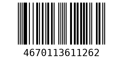 Штрихкод 4670113611262
