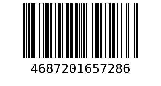 Штрихкод 4687201657286