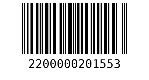 Штрихкод 2200000201553