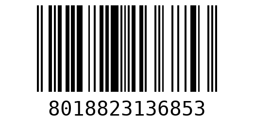 Штрихкод 8018823136853