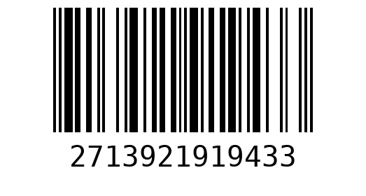 Штрихкод 2713921919433