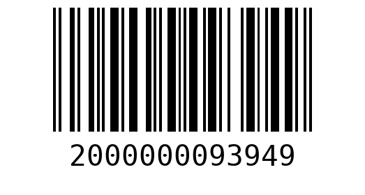 Штрихкод 2000000093949
