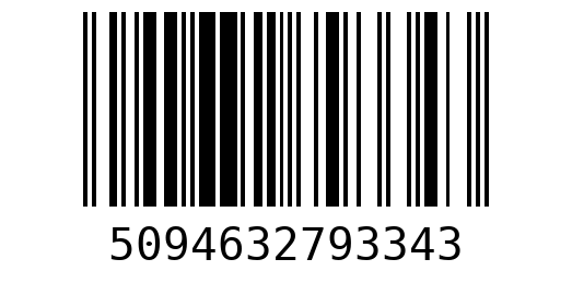 Штрихкод 5094632793343