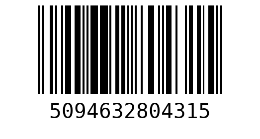 Штрихкод 5094632804315