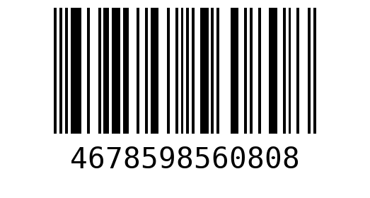 Штрихкод 4678598560808