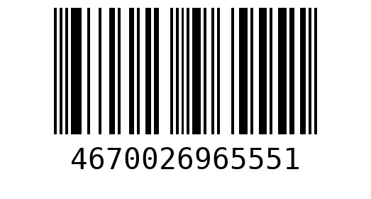 Штрихкод 4670026965551
