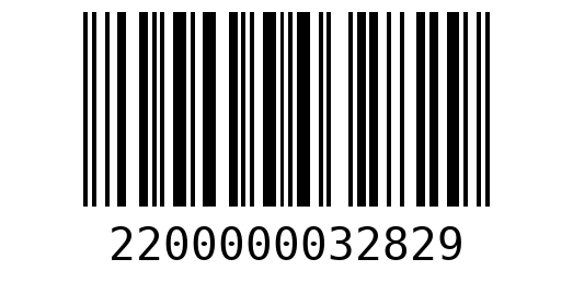 Штрихкод 2200000032829