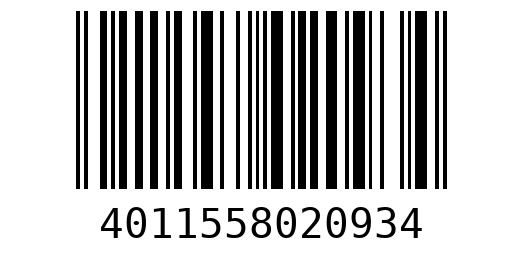 Штрихкод 4011558020934