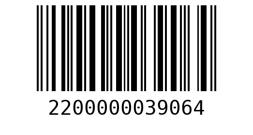 Штрихкод 2200000039064