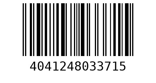 Штрихкод 4041248033715