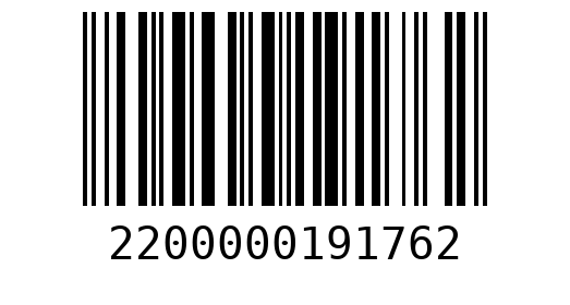 Штрихкод 2200000191762