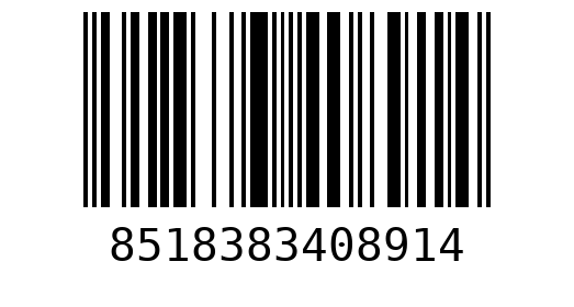 Штрихкод 8518383408914