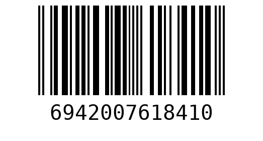 Штрихкод 6942007618410