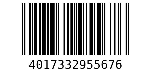 Штрихкод 4017332955676