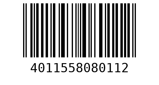 Штрихкод 4011558080112