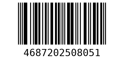 Штрихкод 4687202508051