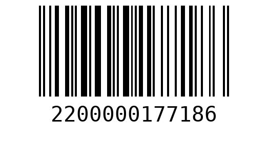 Штрихкод 2200000177186