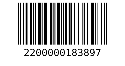 Штрихкод 2200000183897