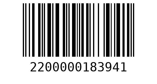 Штрихкод 2200000183941