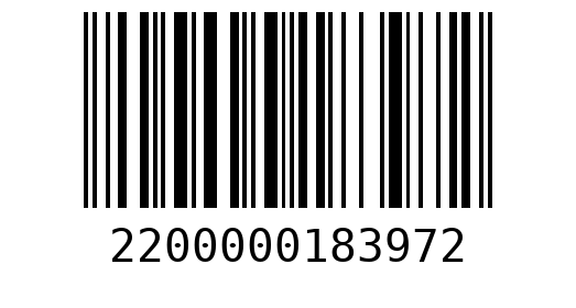 Штрихкод 2200000183972