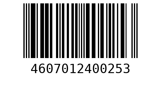 Штрихкод 4607012400253