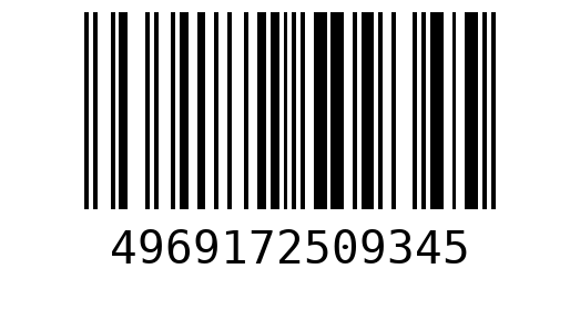 Штрихкод 4969172509345