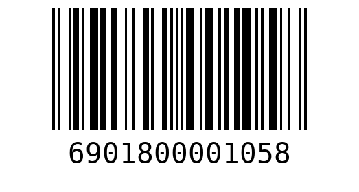Штрихкод 6901800001058