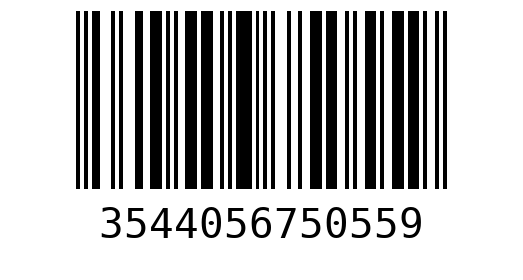 Штрихкод 3544056750559