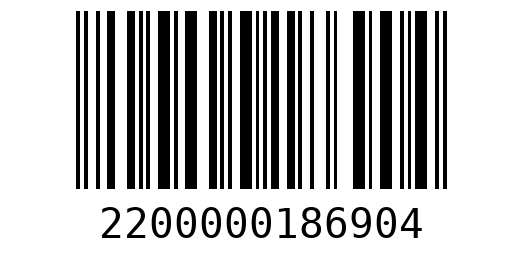 Штрихкод 2200000186904