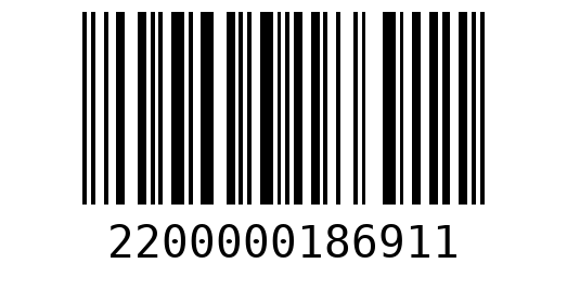 Штрихкод 2200000186911